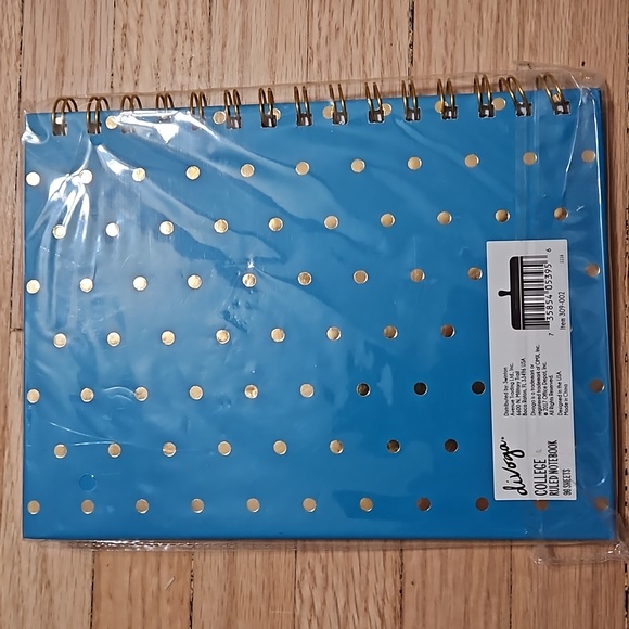 New in package decorative college ruled notebook - Picture 2 of 3